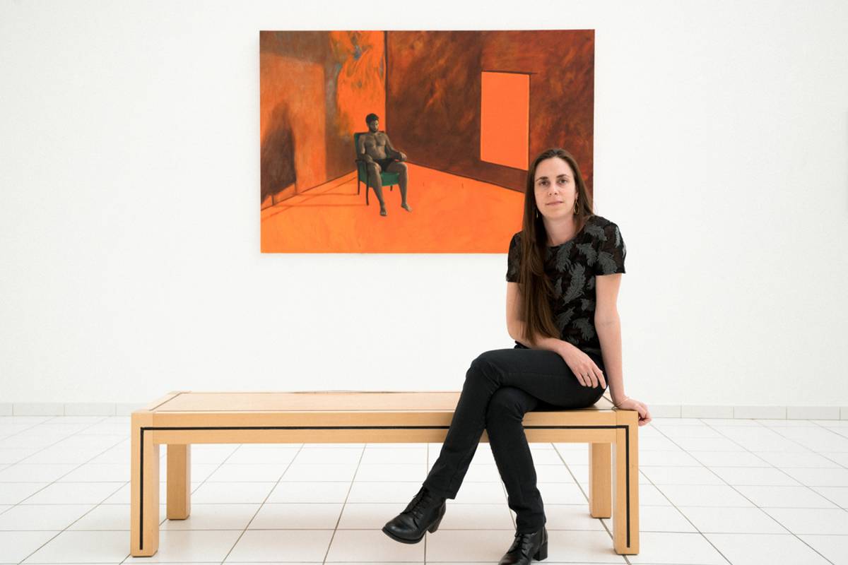 portrait d artiste coline casse dans exposition